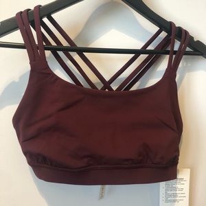 lululemon Energy Bra Strappy